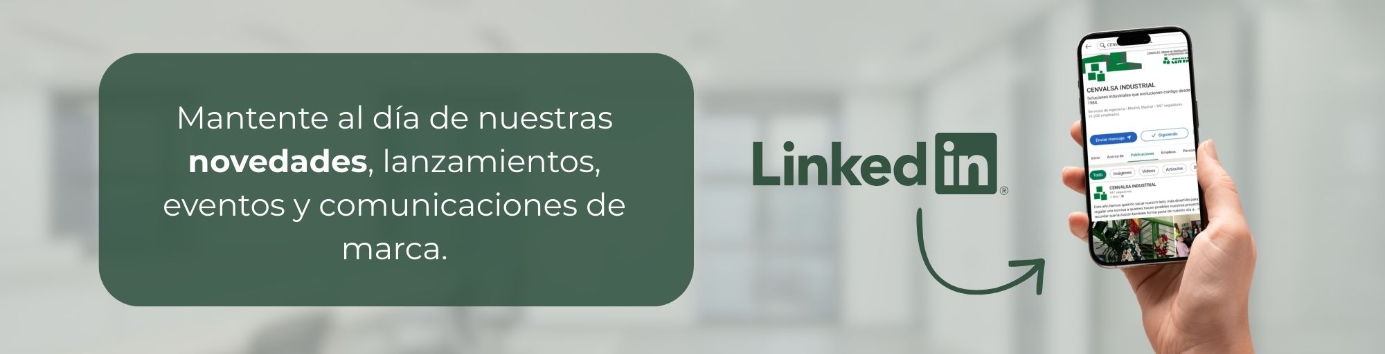 Banner LinkedIn Cenvalsa 